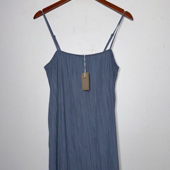 Madewell The Goldie Dress in Plissé Womens Size 6 - Picture 5 of 10